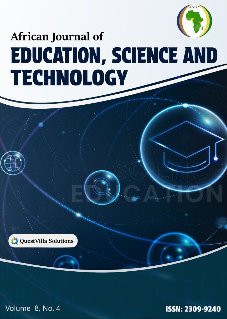 African Journal of Education, Science & Technology